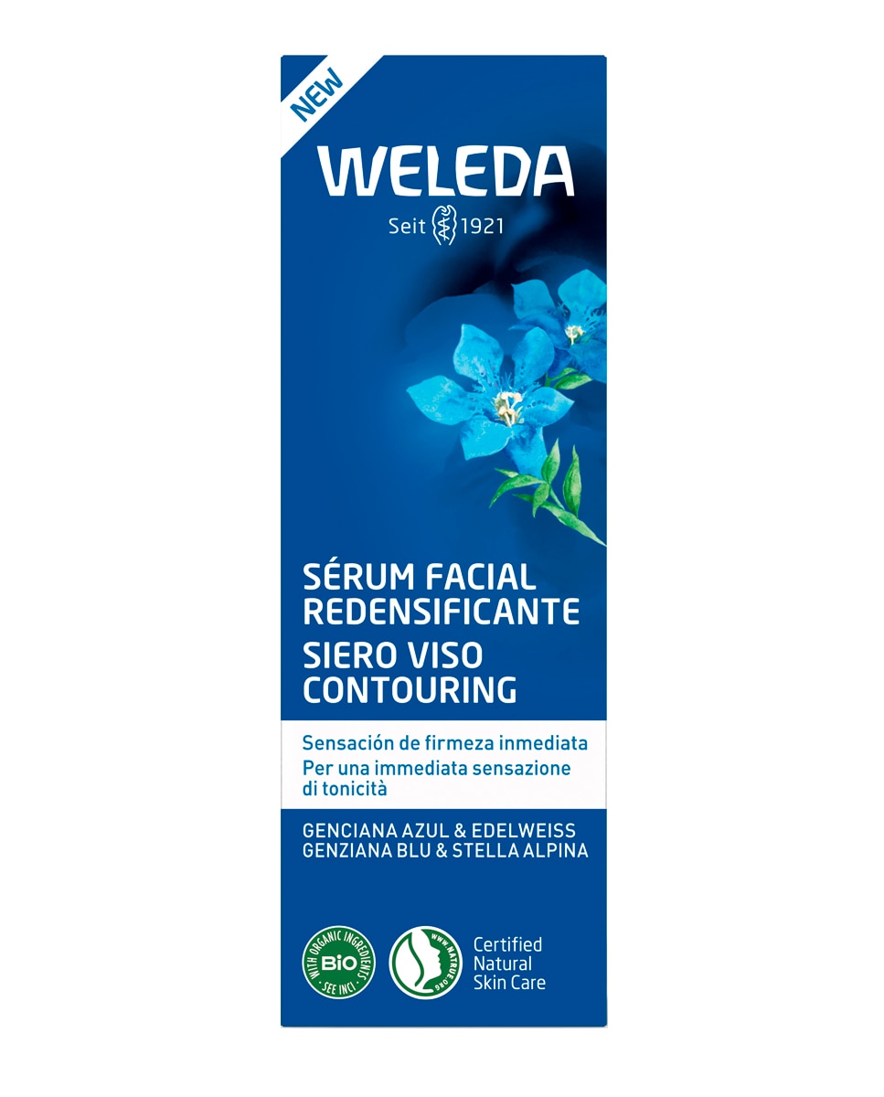 Sérum facial redensificante de Genciana azul Weleda · El Corte Inglés