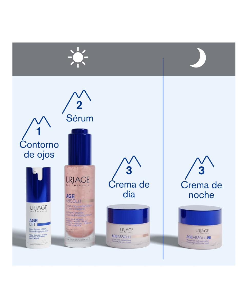 Sérum Microredensificante Booster colágeno Age Absolu 30ml Uriage - 30 ml 8