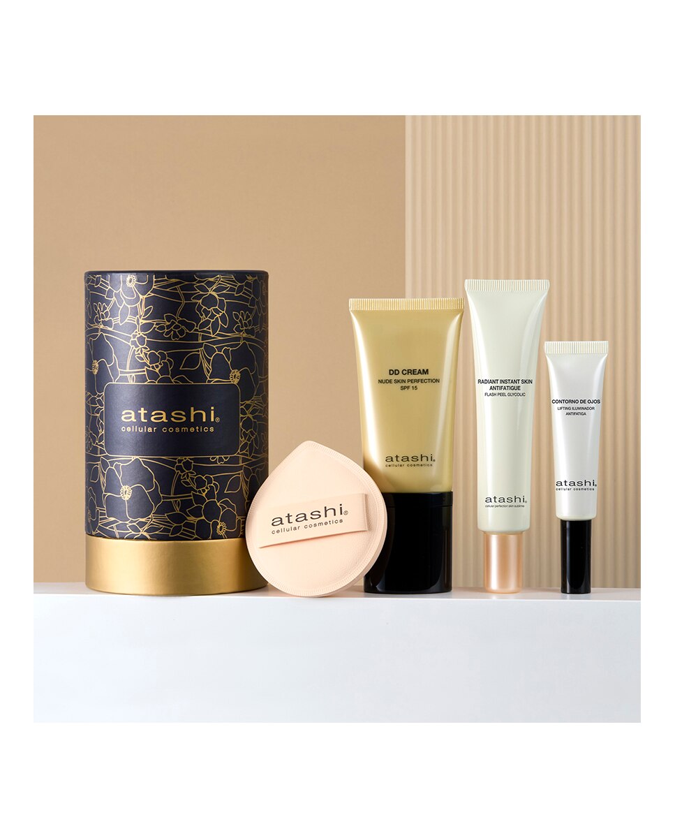 Imagen 8 de Estuche de Regalo Buena Cara DD Cream Tono Beige Atashi