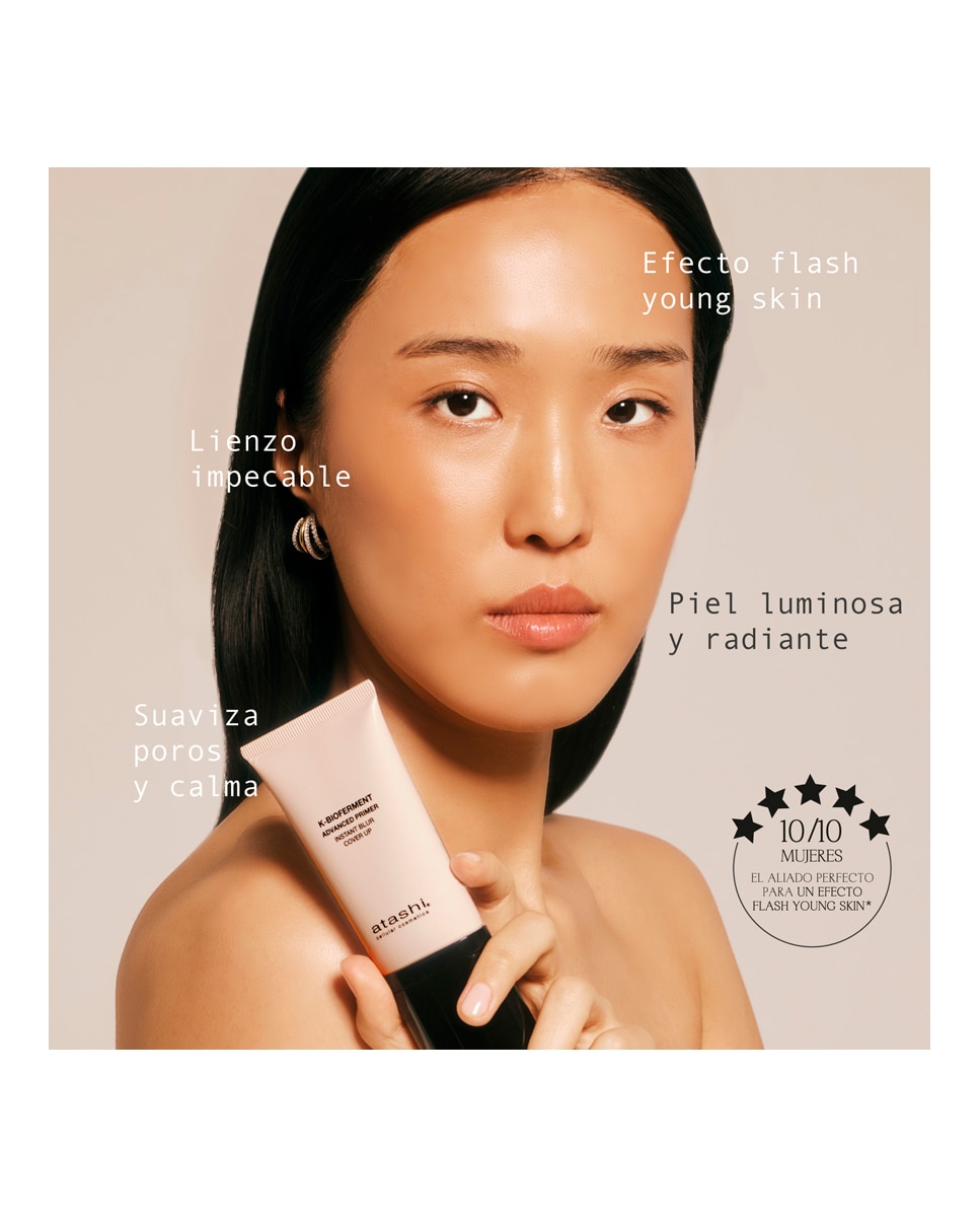 Iluminador Advanced Primer Luxe Piel Sensible 50 ml Atashi - 50 ml 2
