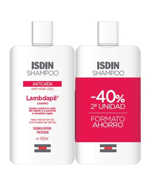 Imagen 0 de Duplo Champú Anticaída Lambdapil® Isdin