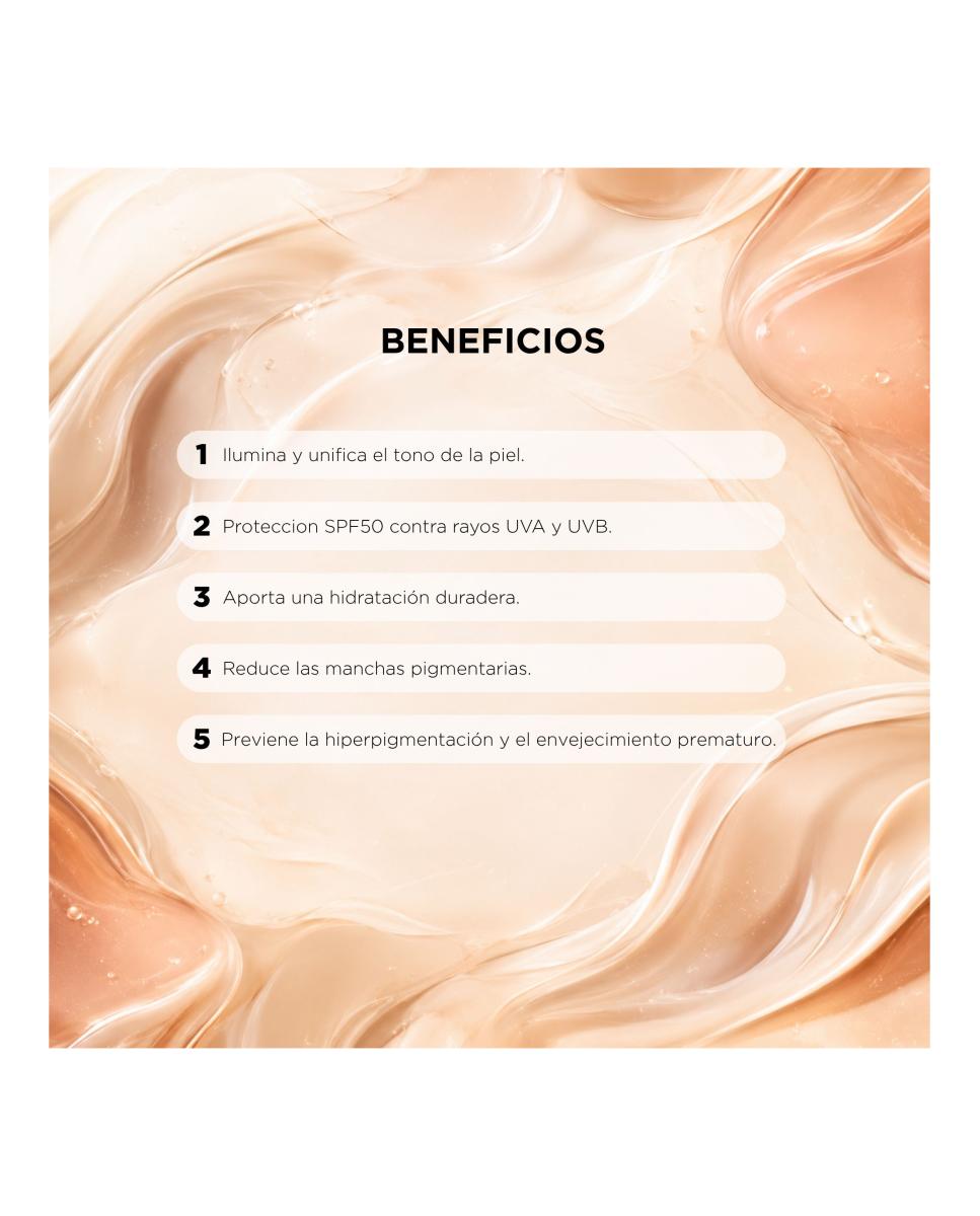 Imagen 5 de Brightening Pro Tinted Serum Con Color Spf50 - Nude 30 ml Nude