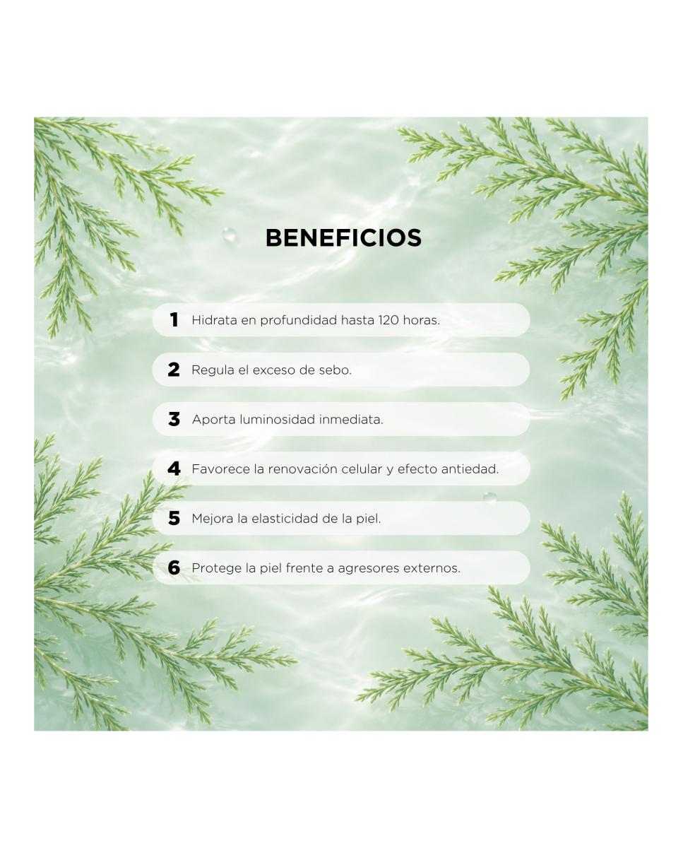 Imagen 5 de Glow Hydro Cream (Oil Free) Crema En Gel: Hidrata, Ilumina Y Regula La Producción De Sebo 50Ml - 50 ml