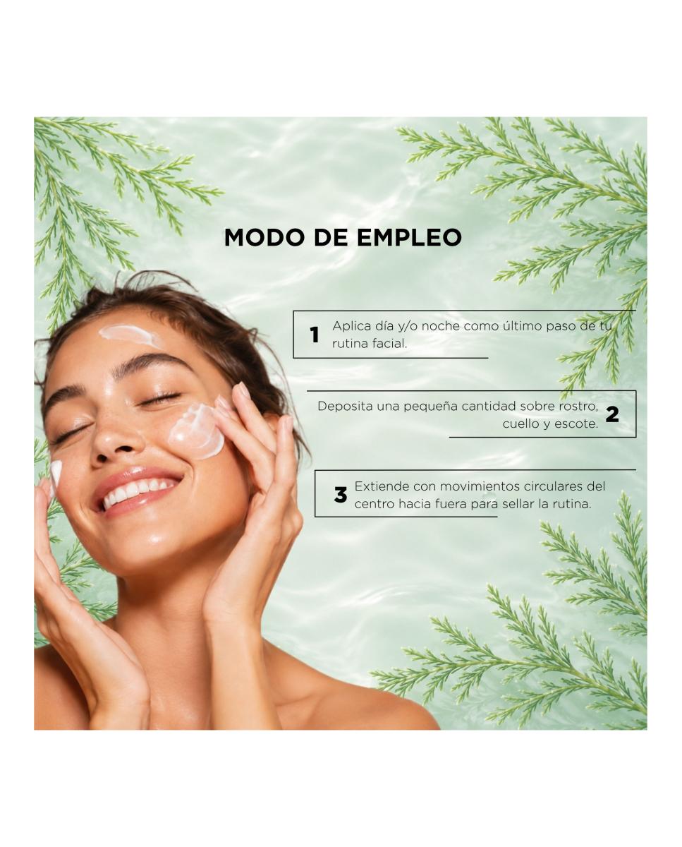 Imagen 6 de Glow Hydro Cream (Oil Free) Crema En Gel: Hidrata, Ilumina Y Regula La Producción De Sebo 50Ml - 50 ml