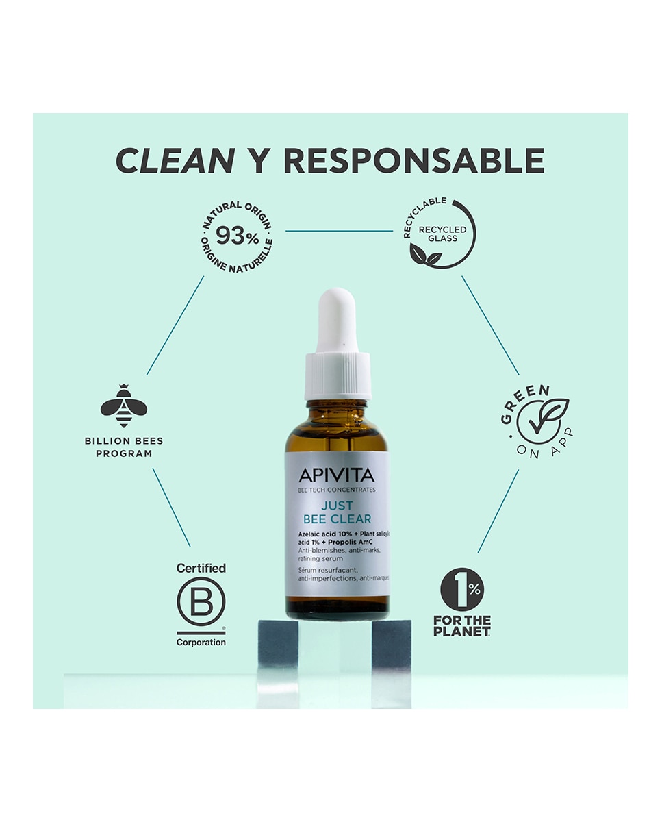 Sérum Just Bee Clear 30 ml Apivita - 30 ml 9