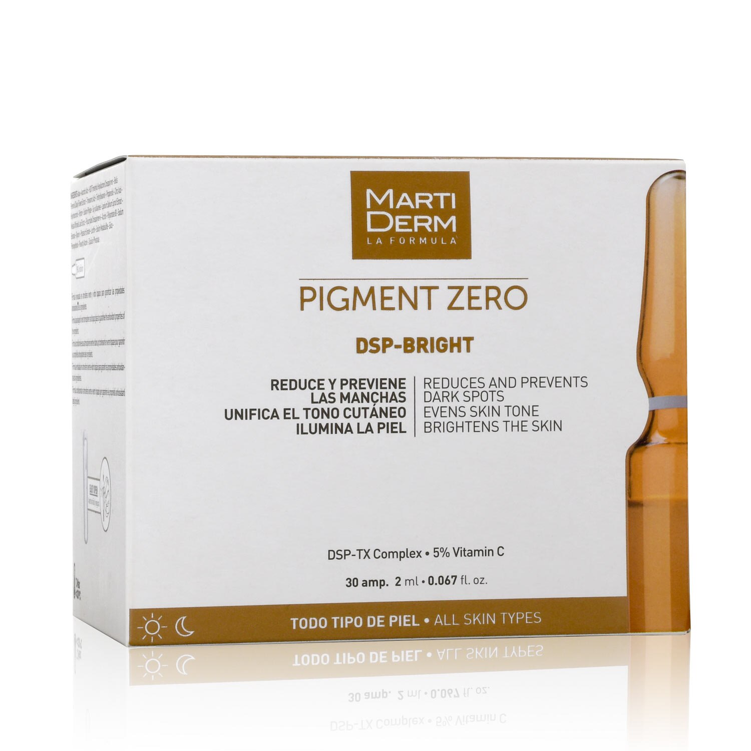 Ampolla despigmentante Dsp-Bright Pigment Zero MartiDerm - 60 ml 3