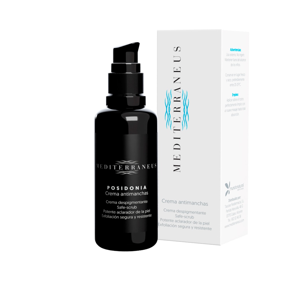 Crema antimanchas Mediterraneus Posidonia Mundo Natural - 50 ml 2