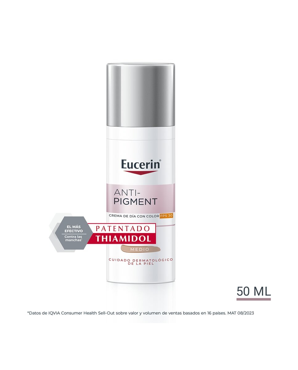 Imagen 2 de Crema de día Anti-Pigment FPS 30 con color 50 ml Eucerin