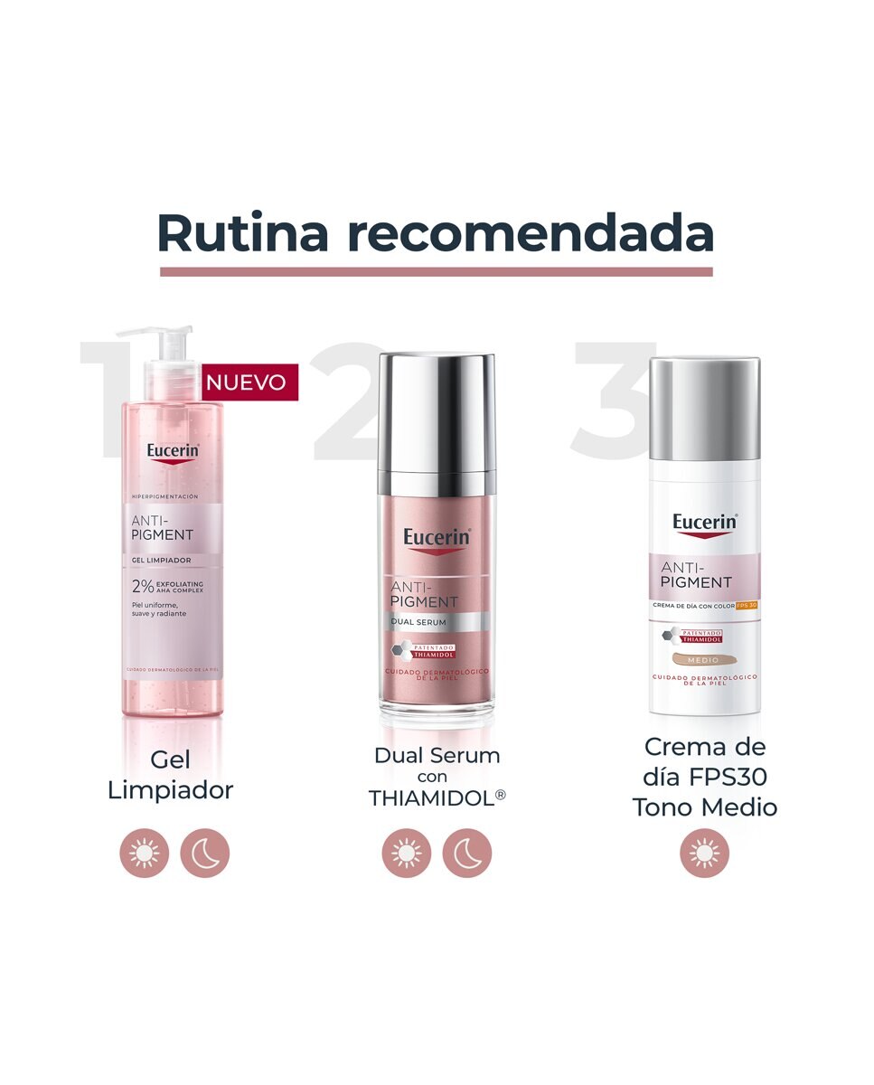 Imagen 7 de Crema de día Anti-Pigment FPS 30 con color 50 ml Eucerin