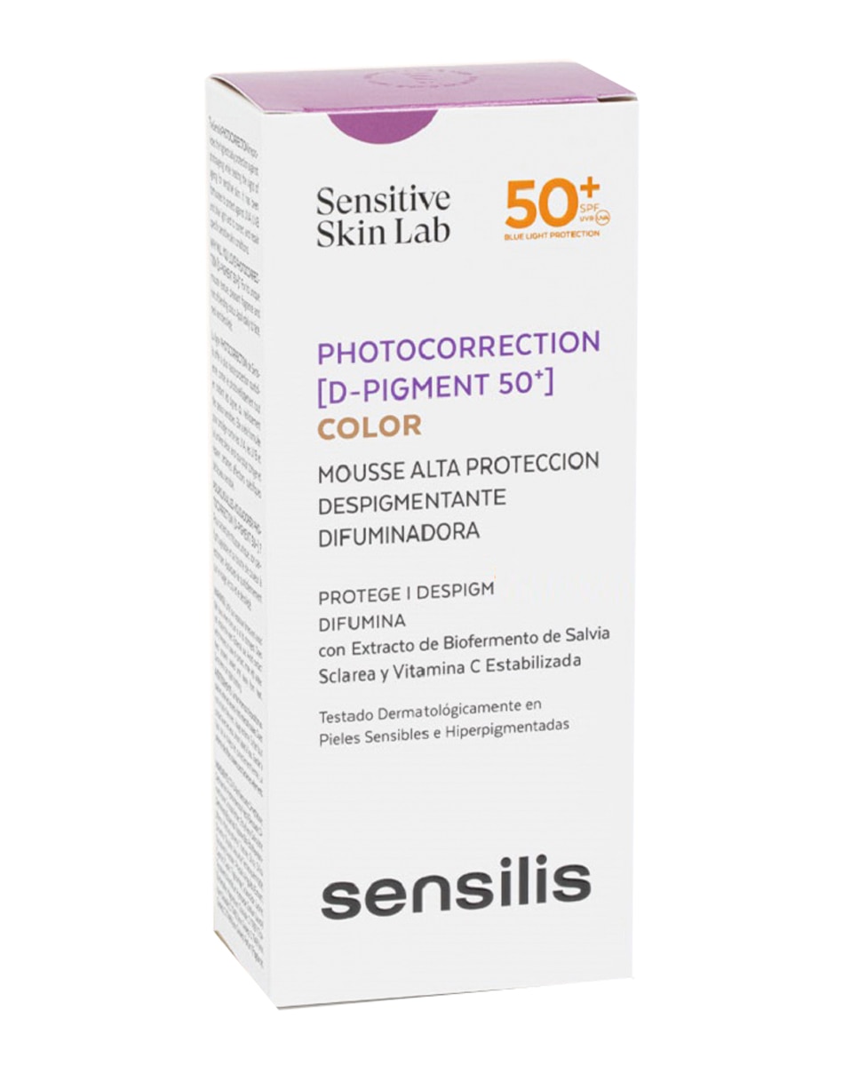 Mousse Despigmentante Con Color Photocorrection [D-Pigment 50+] 40 ml Sensilis - 40 ml 2