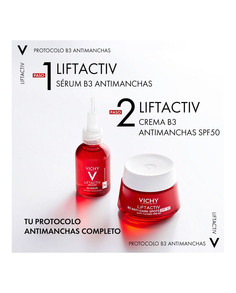 Crema Liftactiv B3 Antimanchas SPF50 50 ml Vichy - 50 ml 7
