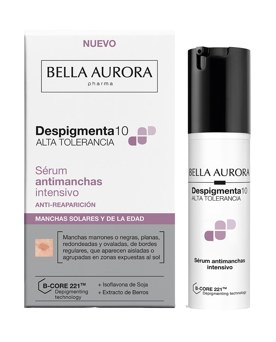 Sérum Antimanchas Sol y Edad Despigmenta10 Bella Aurora 2