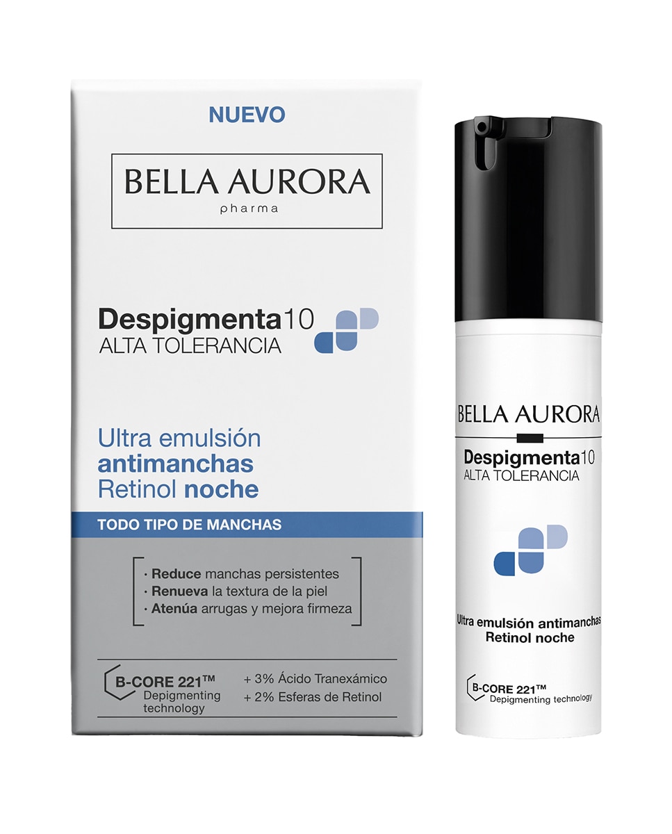 Emusión Retinol Noche Despigmenta10 Bella Aurora 2