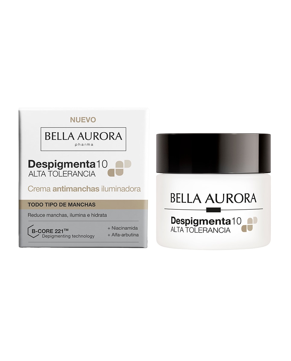 Imagen 2 de Crema Antimanchas Iluminadora Despigmenta10 Bella Aurora