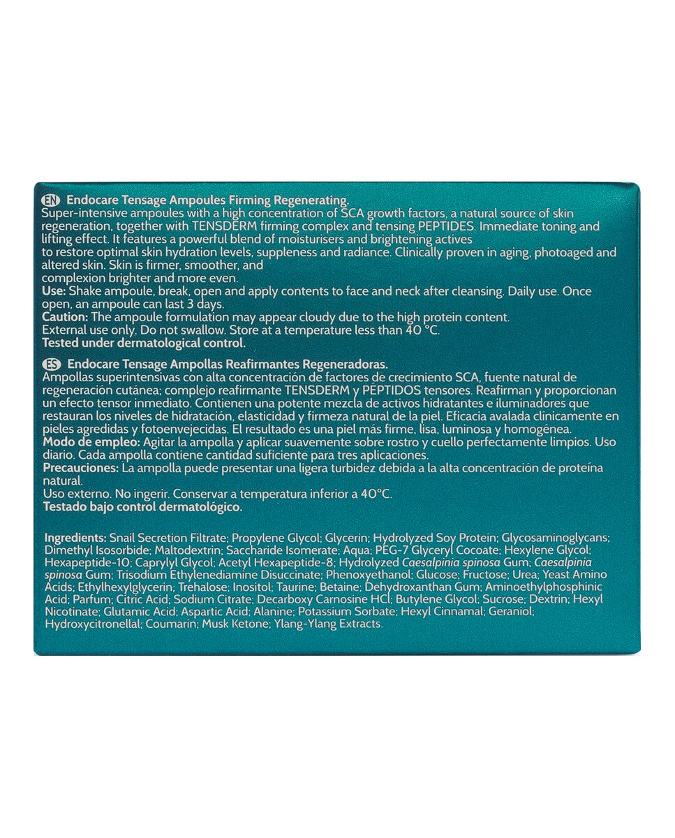 10 Ampollas Tensage Endocare 4
