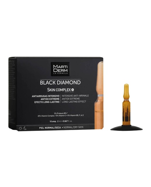 10 Ampollas Antiedad Skin Complex Advanced Black Diamond MartiDerm