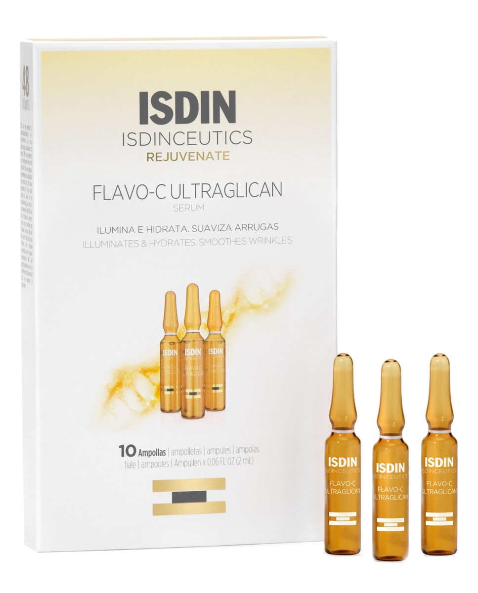 Isdinceutics - 10 Ampollas Flavo-C Ultraglican Isdinceutics.