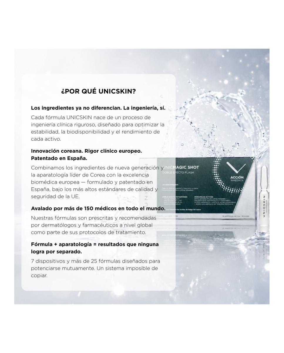 10 Ampollas Unicmagic Shot Tratamiento Belleza Flash - 10 unidades 3