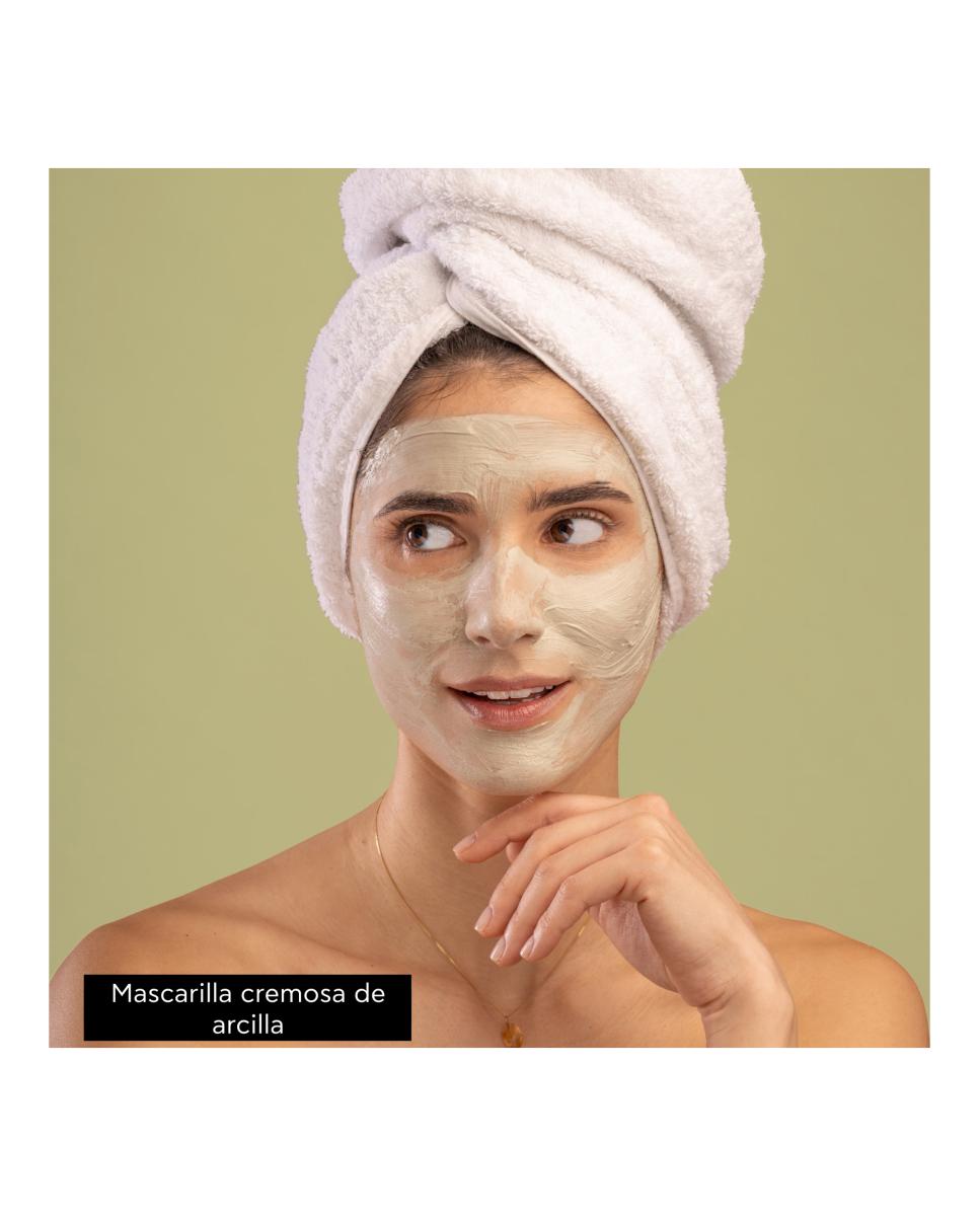 Mascarilla Facial Arcilla Verde De Limpieza Profunda Express Beauty 2*8 Ml Apivita 5