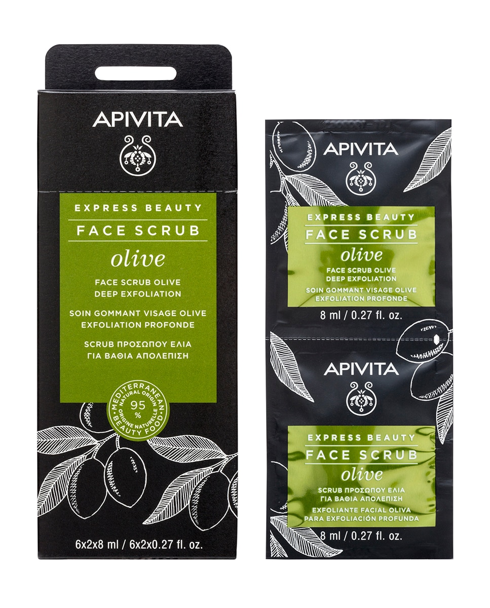 Crema de Exfoliación Profunda con Oliva Express Beauty Apivita 2