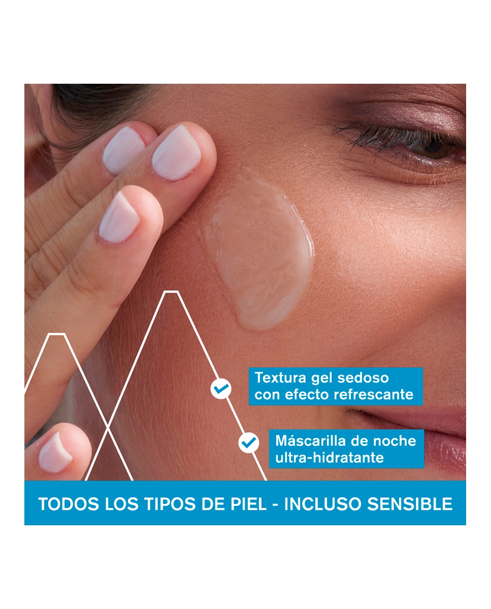 Mascarilla Hidratante De Noche Con Ácido Hialurónico Y Edelweiss Eau Thermale Uriage - 50 ml 5