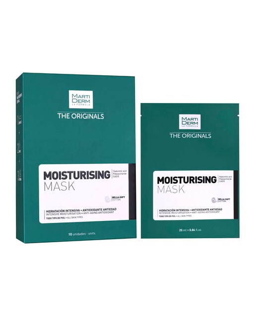 10 Mascarillas de algodón Anti-Aging Moisturising Mask The originals MartiDerm