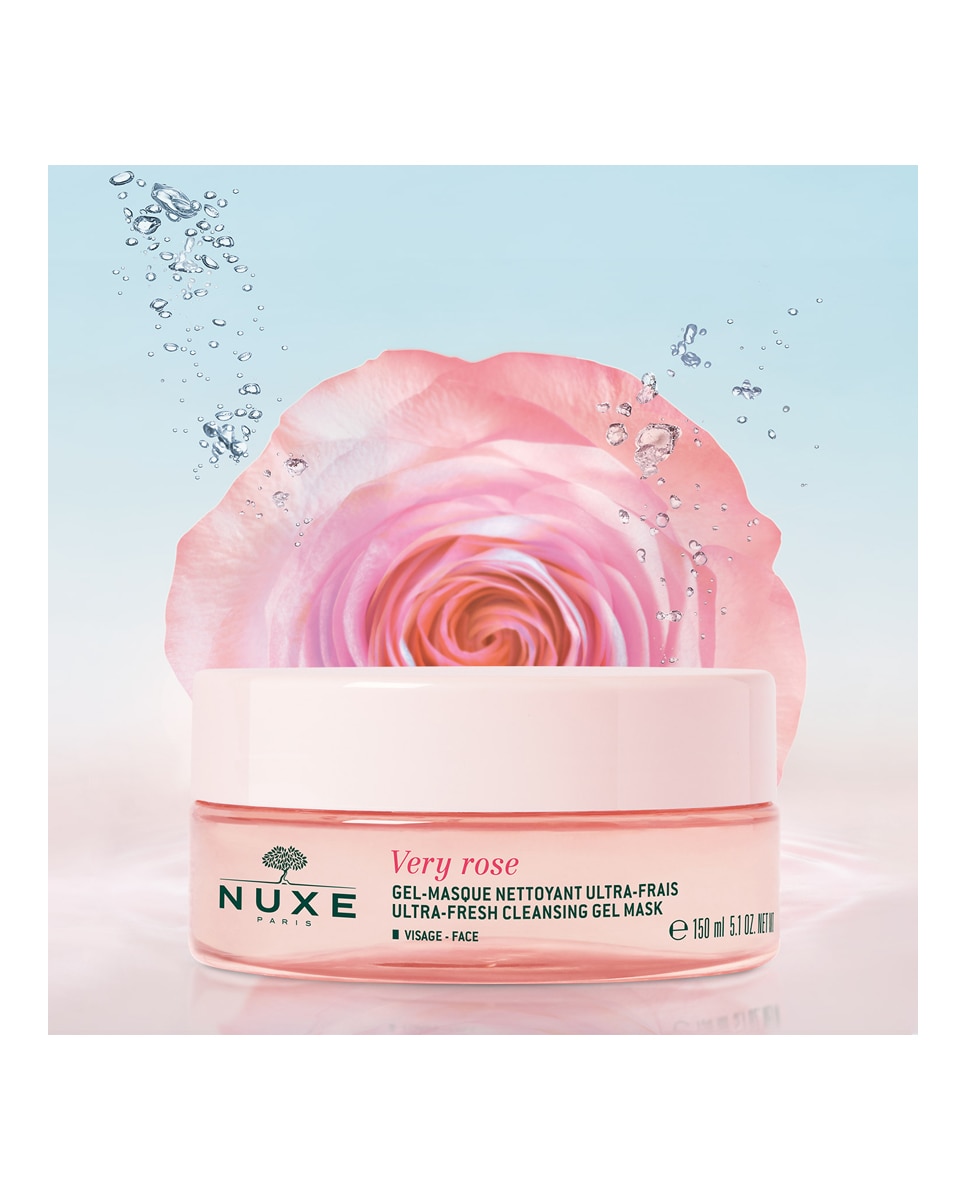 Mascarilla- Gel Ultra-Fresca Very Rose 150 ml Nuxe - 150 ml 3