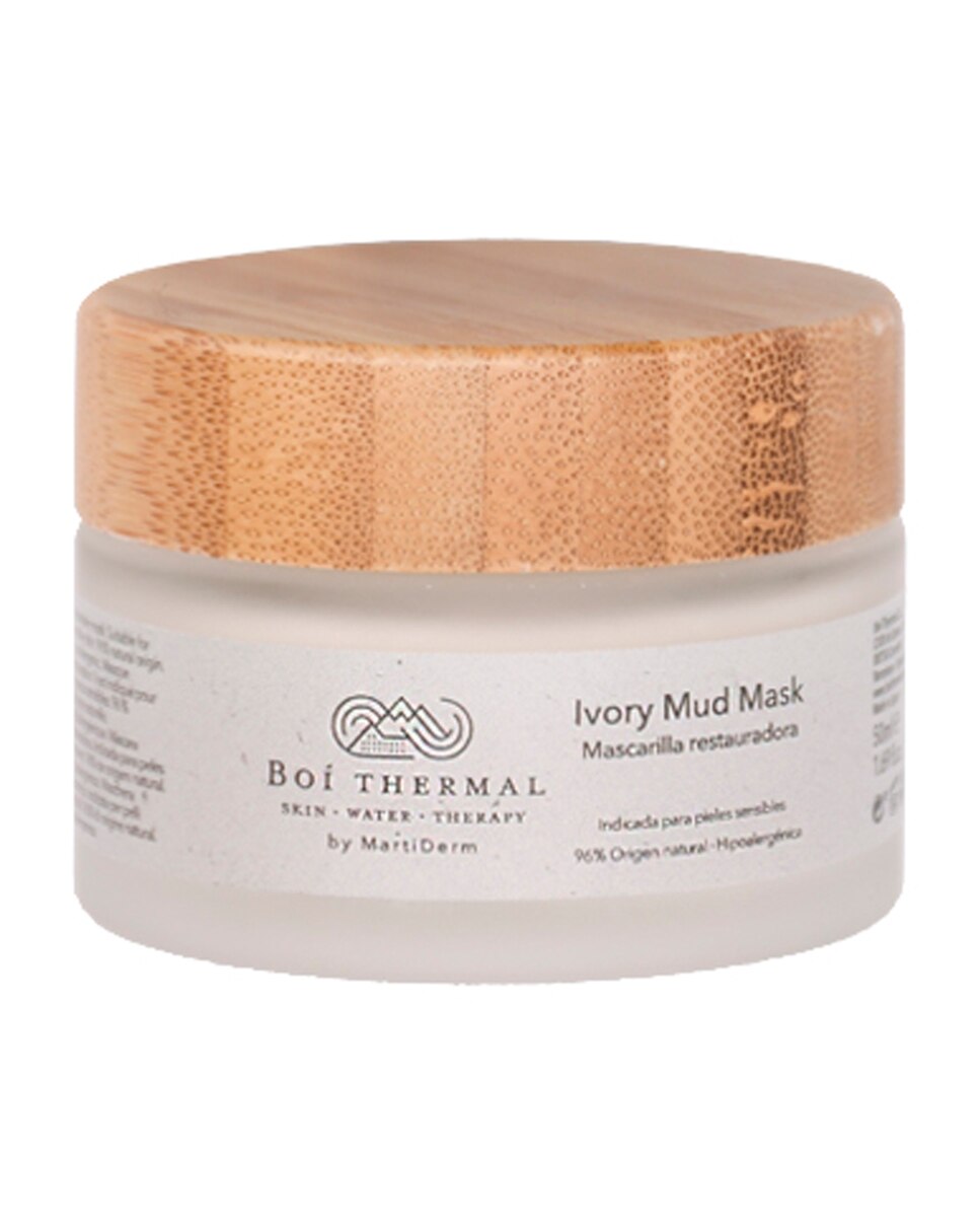Imagen 0 de Mascarilla restauradora Ivory Mud Mask 50 ml Boi Thermal by Martiderm