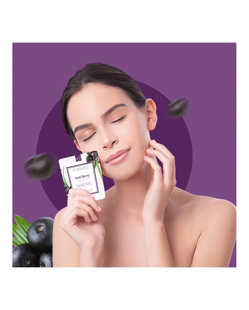 Mascarilla facial reafirmante para UFO y UFO mini Acai Berry FOREO - Acai Berry Acai Berry-4