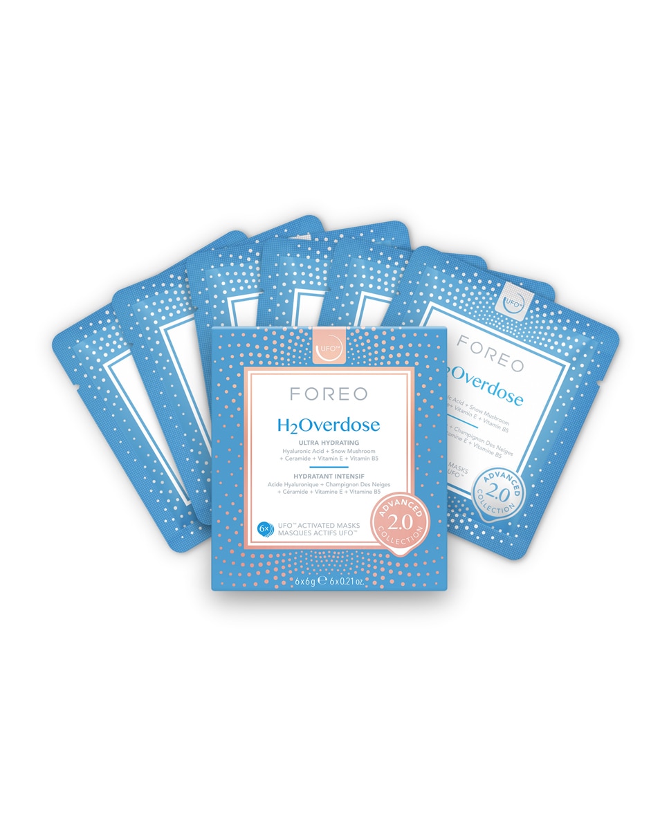 H2Overdose 2.0 Advanced Collection - Mascarilla facial ultra hidratante para la piel seca diseñada exclusivamente para UFO™ H2Overdose H2Overdose-1