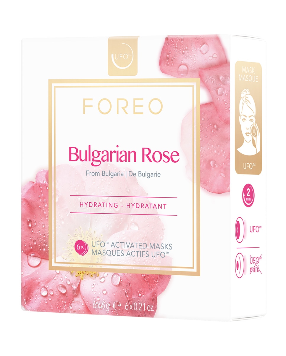 Mascarilla facial hidratante para UFO Bulgarian Rose FOREO Bulgarian Rose Bulgarian Rose-1