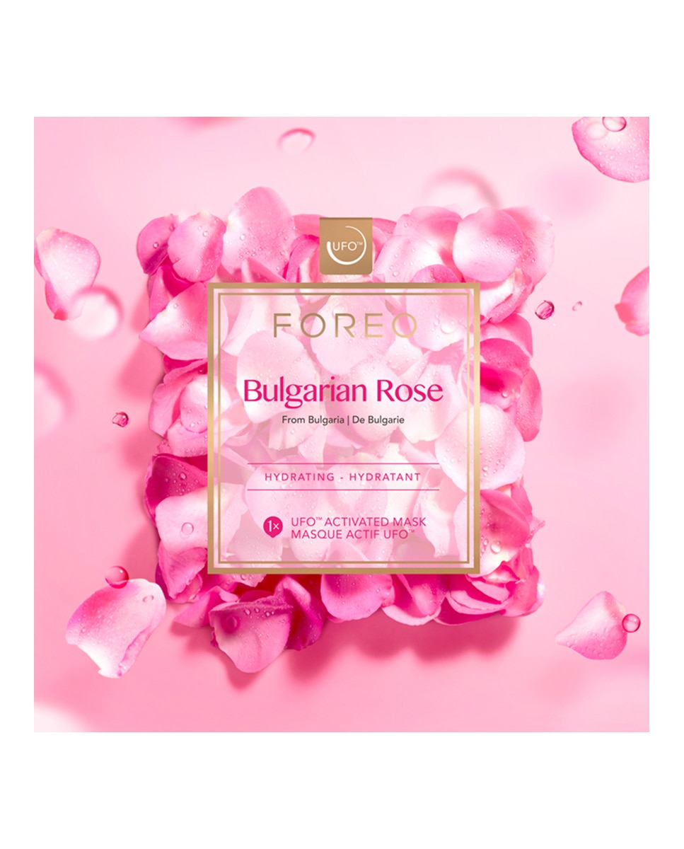 Mascarilla facial hidratante para UFO Bulgarian Rose FOREO Bulgarian Rose Bulgarian Rose-3