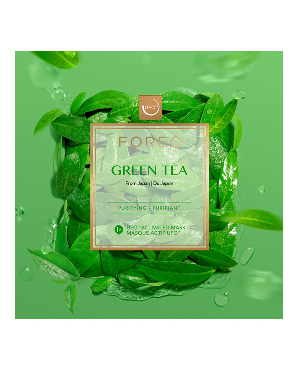 Mascarilla facial purificante para UFO Green Tea FOREO Green Tea Green Tea-3