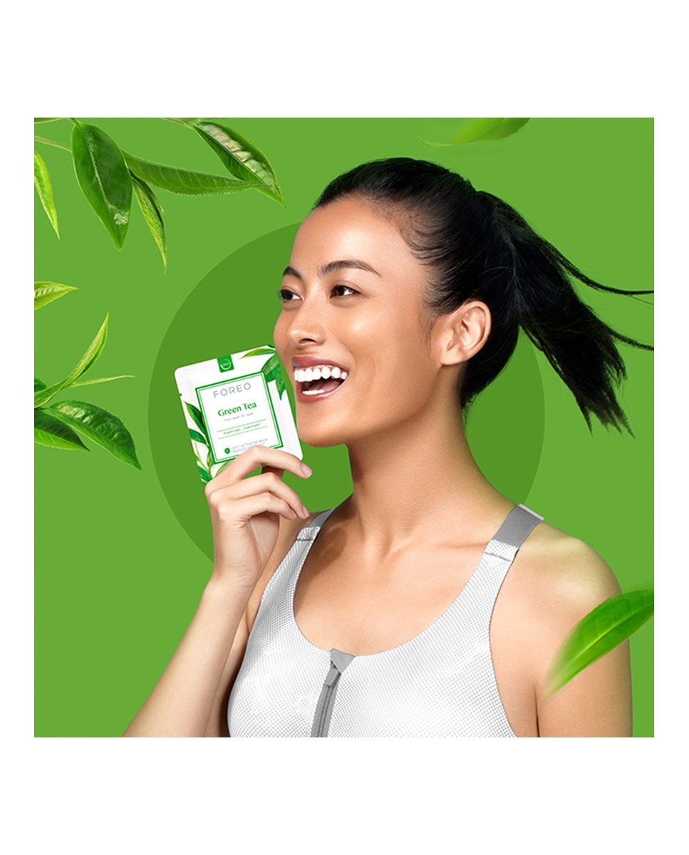 Mascarilla facial purificante para UFO Green Tea FOREO Green Tea Green Tea-4