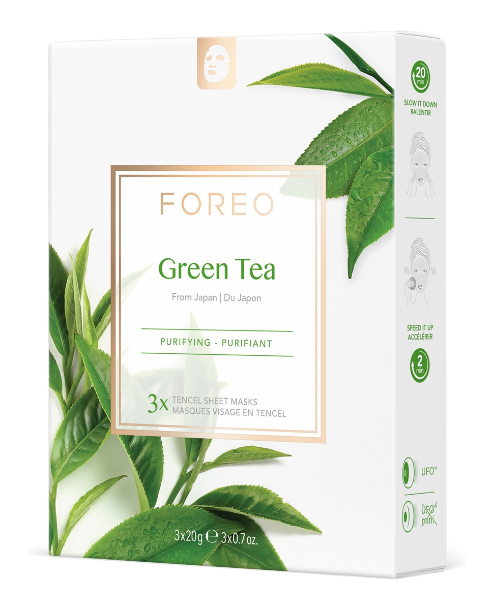 Mascarilla facial purificante Green Tea para pieles mixtas FOREO - Green Tea 20 g Green Tea-1