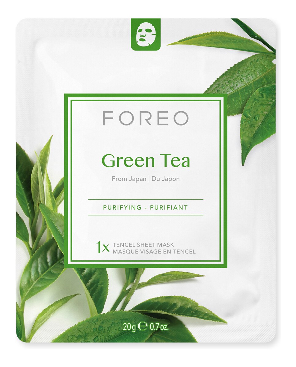 Mascarilla facial purificante Green Tea para pieles mixtas FOREO - Green Tea 20 g Green Tea-4