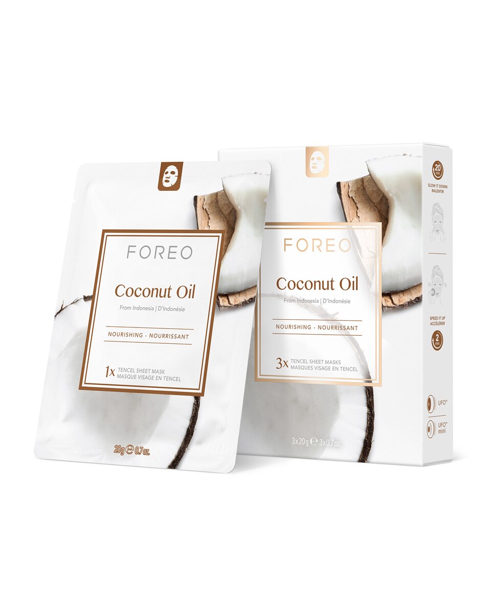 Mascarilla facial nutritiva Coconut Oil para piel deshidratada FOREO - Coconut Oil 20 g Coconut Oil-2