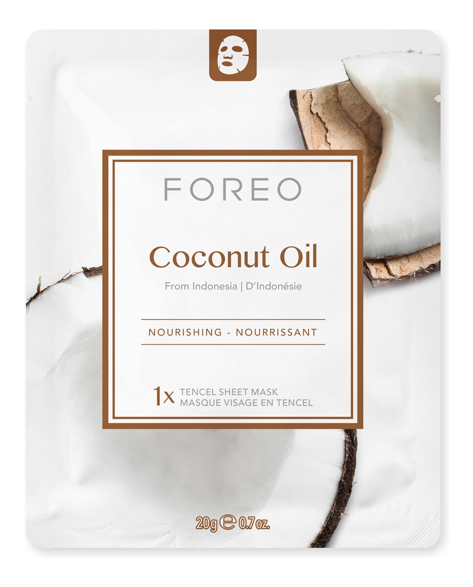 Mascarilla facial nutritiva Coconut Oil para piel deshidratada FOREO - Coconut Oil 20 g Coconut Oil-4