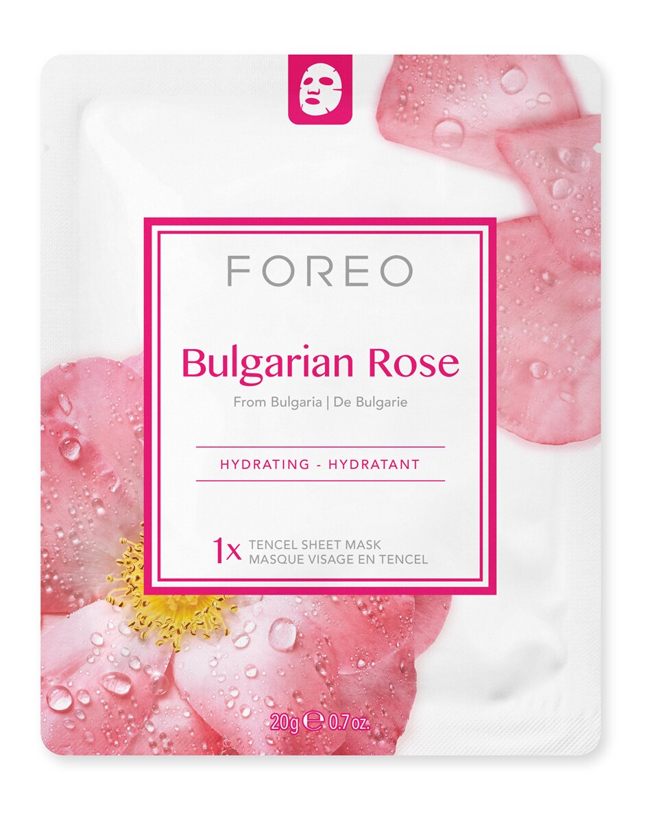 Mascarilla facial para piel seca y apagada FOREO - Bulgarian Rose 20 g Bulgarian Rose-4