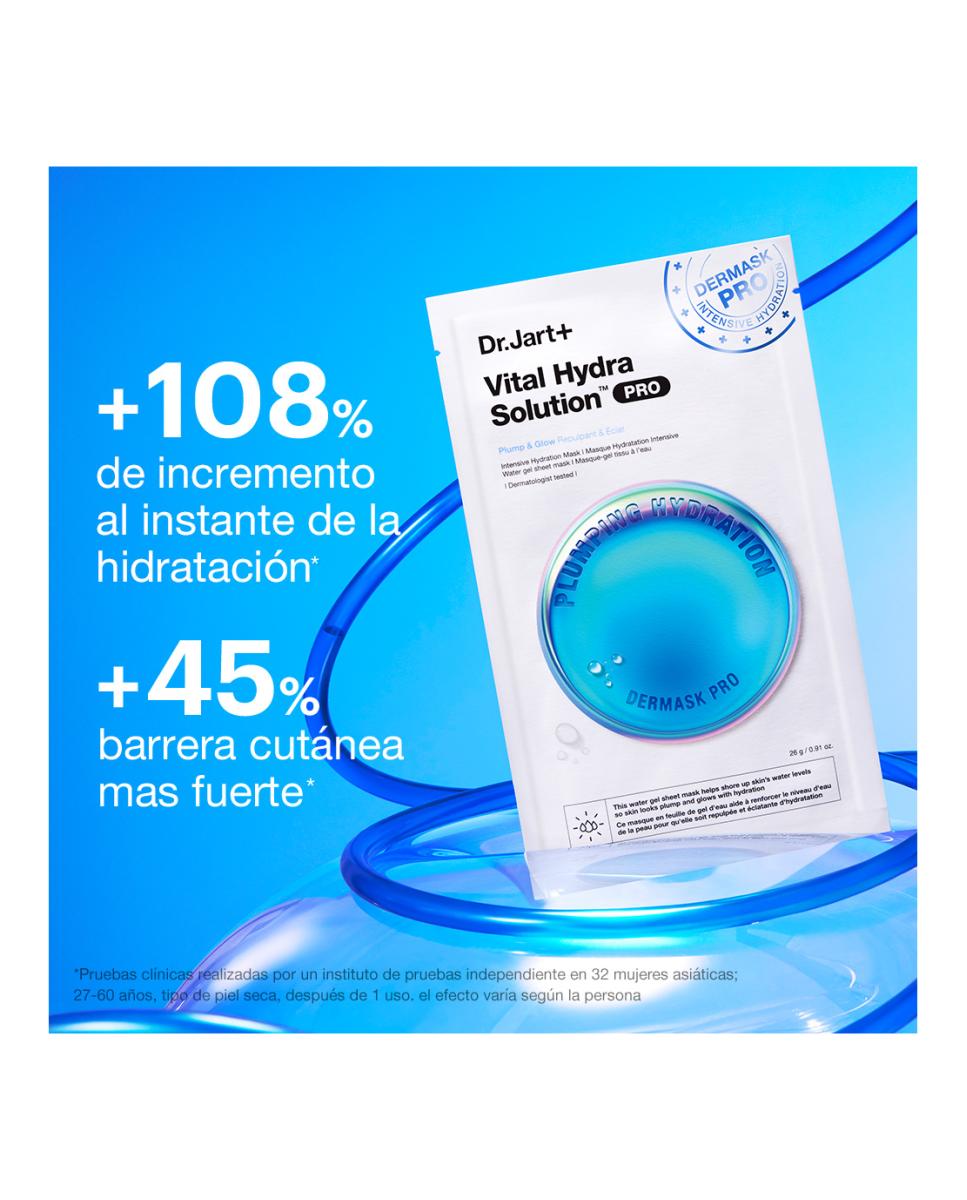 Imagen 3 de Mascarilla Vital Hydra Solution Dermask Pro 26G Dr. Jart+ - 26 g