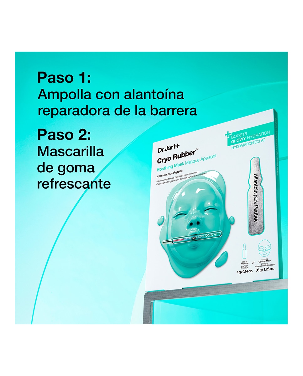 Imagen 4 de Mascarilla Calmante Cryo Rubber Soothing Mask Dr Jart+