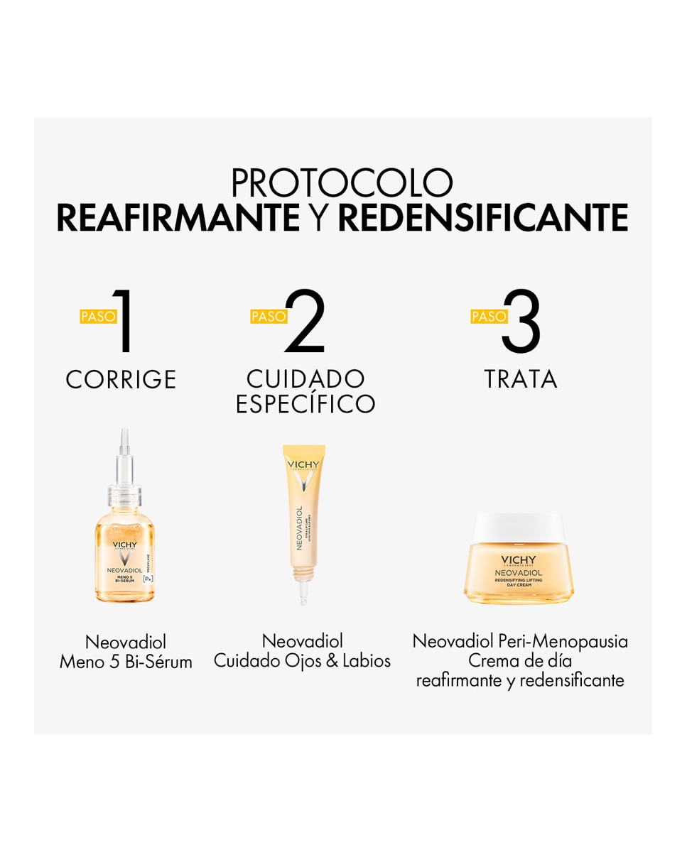 Imagen 9 de Tratamiento Multicorrector Ojos y Labios Neovadiol Peri & Post Menopausia 15 ml Vichy - 15 ml