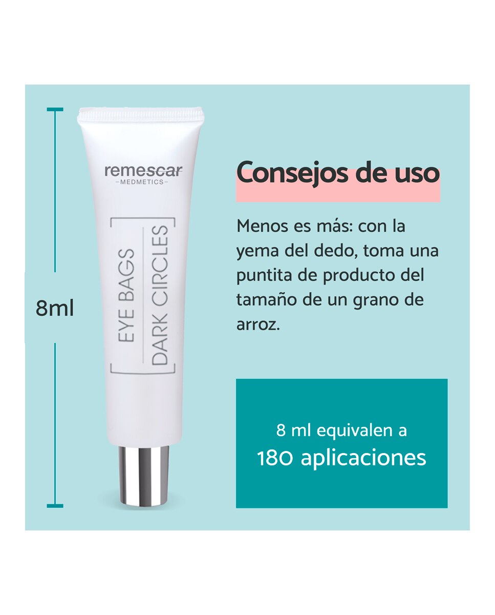 Contorno de Ojos Bolsas Y Ojeras Vegetal Remescar - 8 ml 7