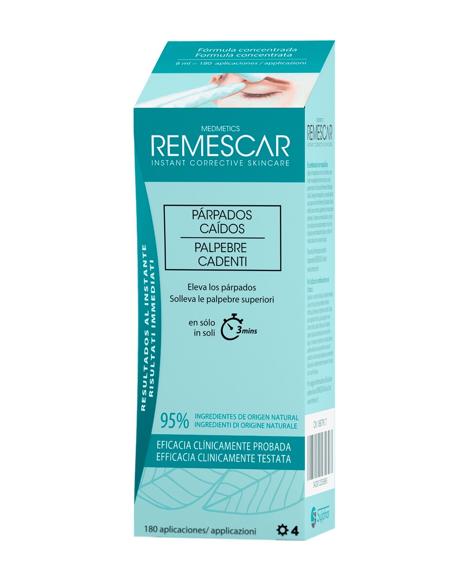 Contorno de Ojos Antiedad Párpados Caídos Remescal - 8 ml 1