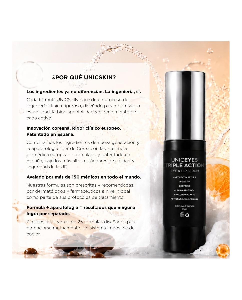 Uniceyes Triple Action Contorno De Ojos Y Labios - 15 ml 3