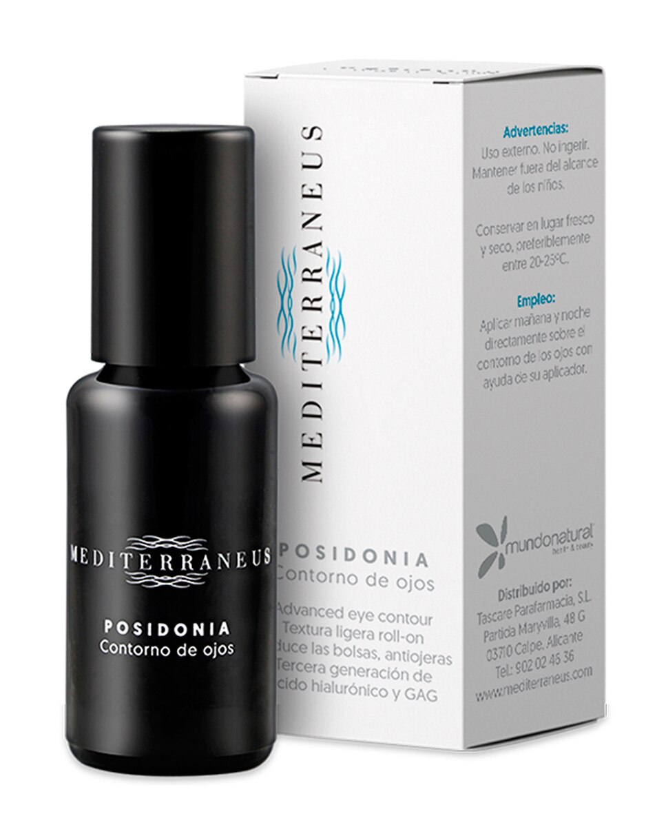 Contorno de ojos Mediterraneus Posidonia Mundo Natura - 15 ml 2