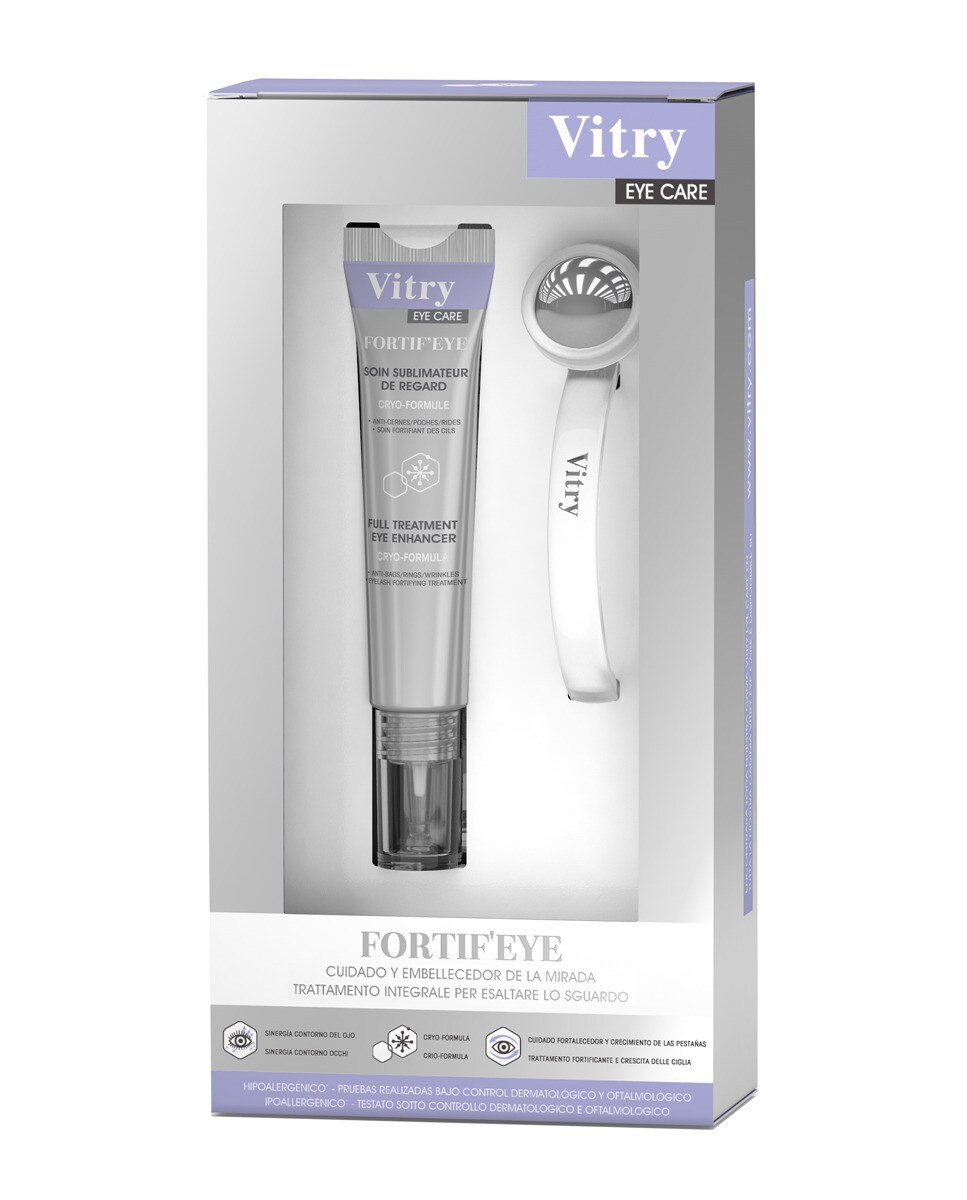 Vitry - Estuche de regalo Contorno de Ojos Corrector Antiojeras Antiedad Fortif'Eye Vitry.