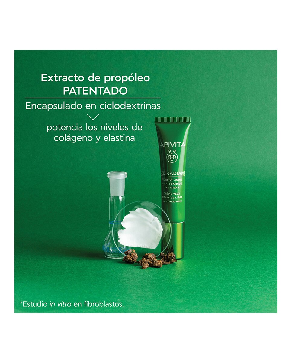 Crema Contorno de Ojos Bee Radiant 15 ml Apivita - 15 ml 5