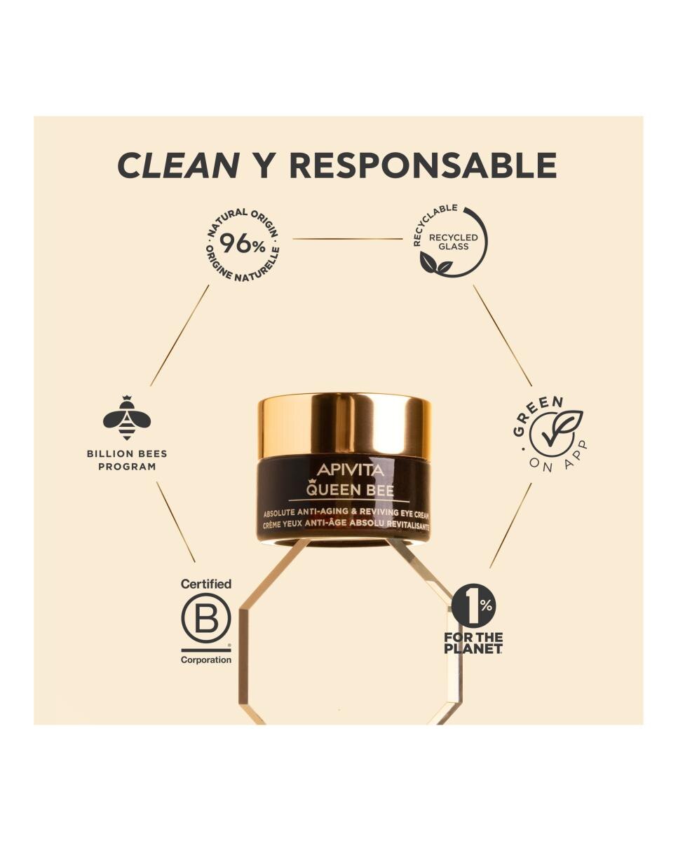 Contorno de ojos Queen Bee Apivita - 15 ml 7