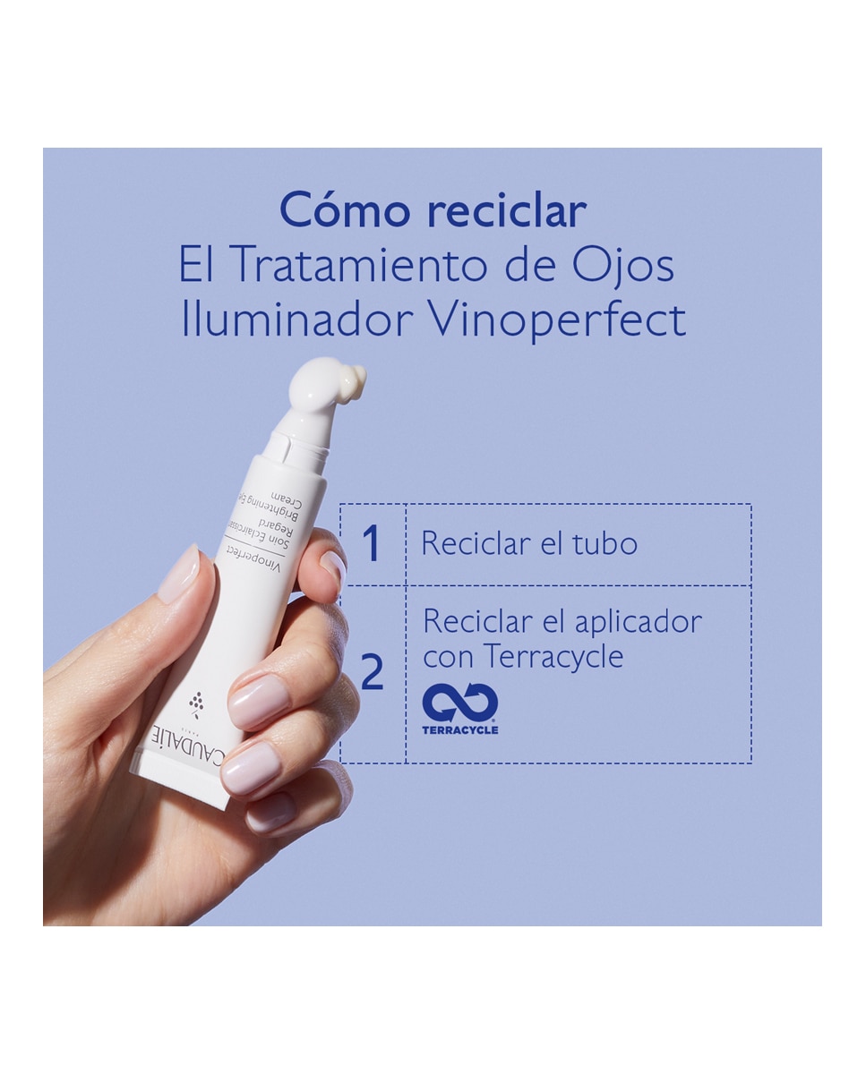 Tratamiento Ojos Iluminador Vinoperfect Caudalie - 15 ml 6